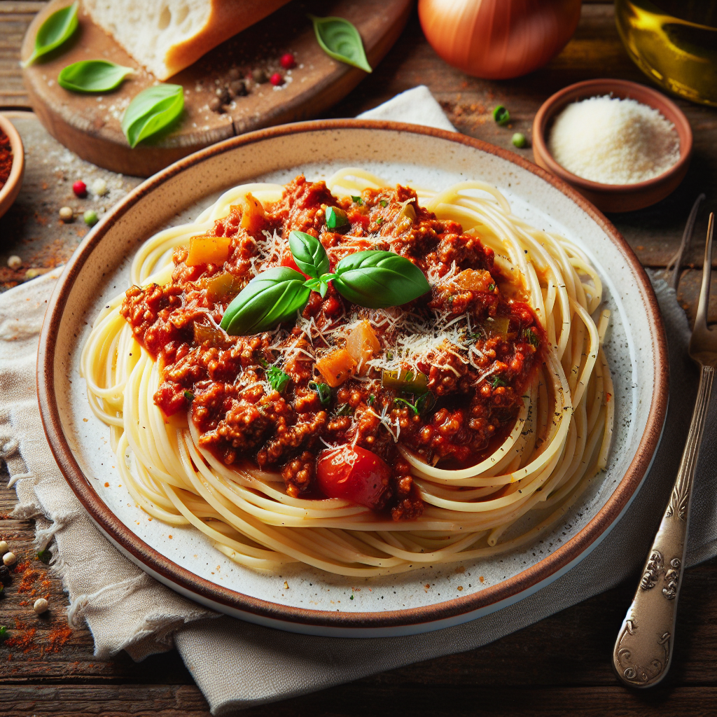 Spaghetti Bolognese opskrift