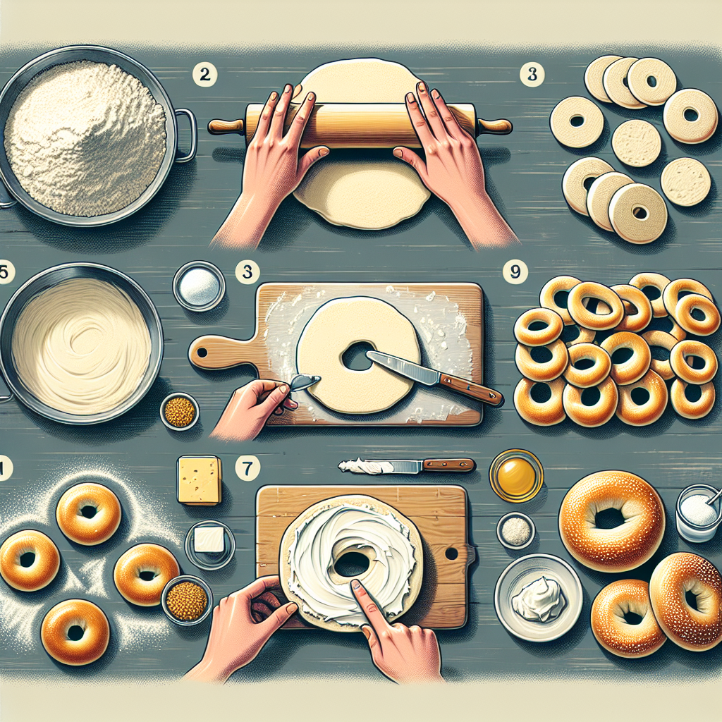 Bagels med flødeost opskrift