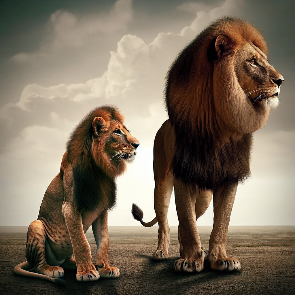 Løvens personlige vækst