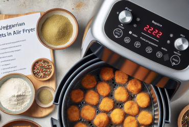 Vegetariske nuggets i Airfryer opskrift