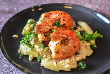 Risotto med spinat opskrift