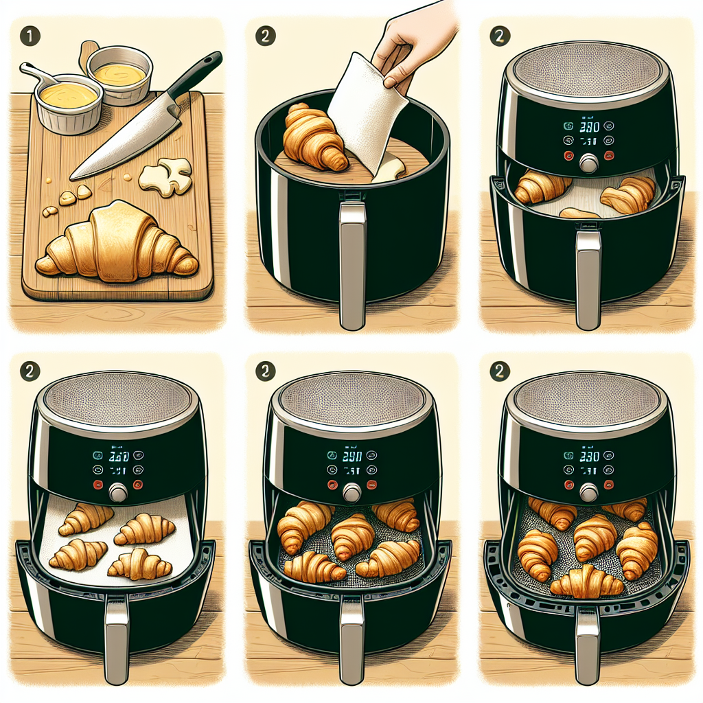 Croissanter i Airfryer opskrift