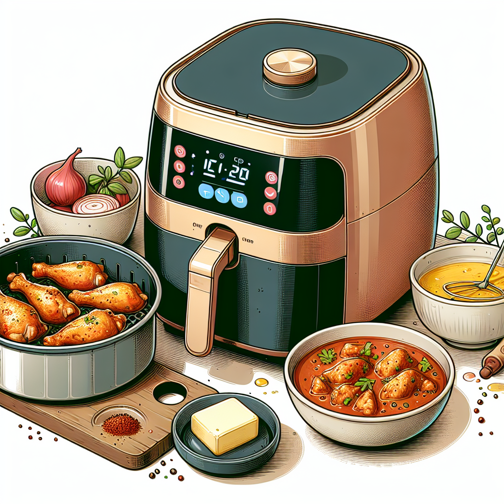 Butter chicken i Airfryer opskrift