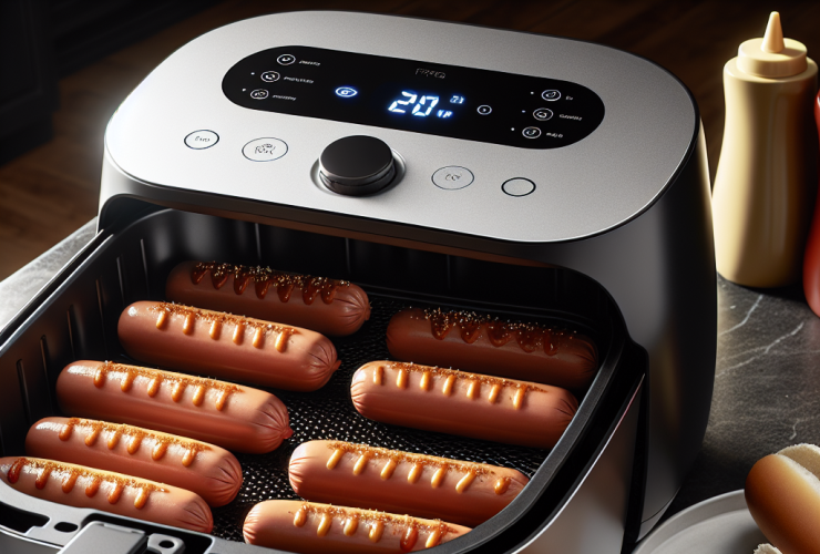 Hotdogs i Airfryer opskrift