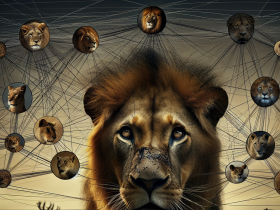 Løvens sociale forbindelser