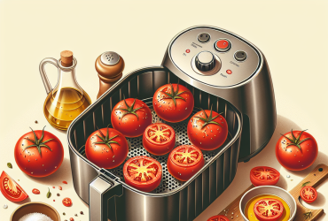Bagte tomater i Airfryer opskrift