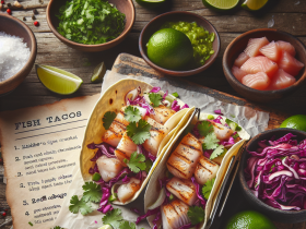 Fisketacos med lime opskrift