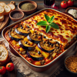 Vegetarisk moussaka opskrift