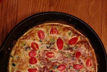 Bagt frittata opskrift