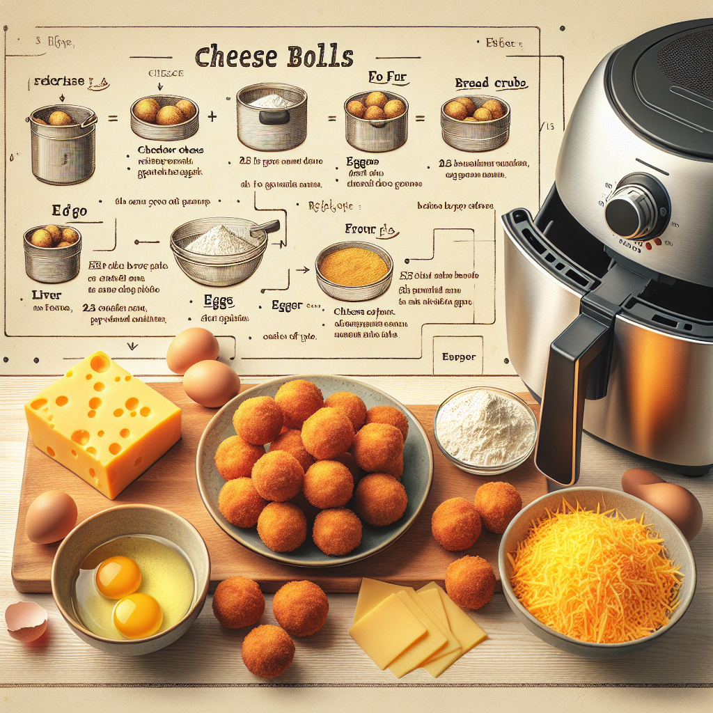 Cheeseballs i Airfryer opskrift