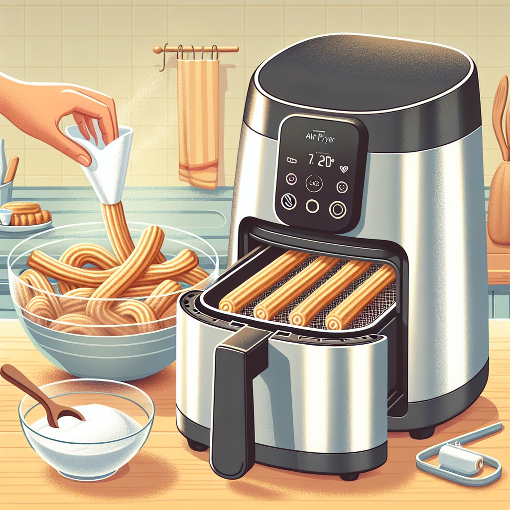 Churros i Airfryer opskrift