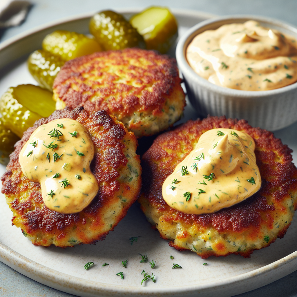 Fiskefrikadeller med remoulade opskrift