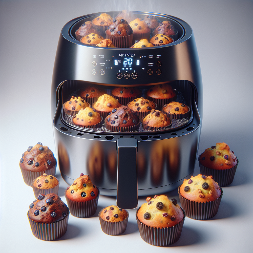 Muffins i Airfryer opskrift